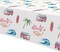 Surf's Up Party Decorations Tablecloth Girls - Disposable Pink Surf Birthday Party Supplies Table Cover